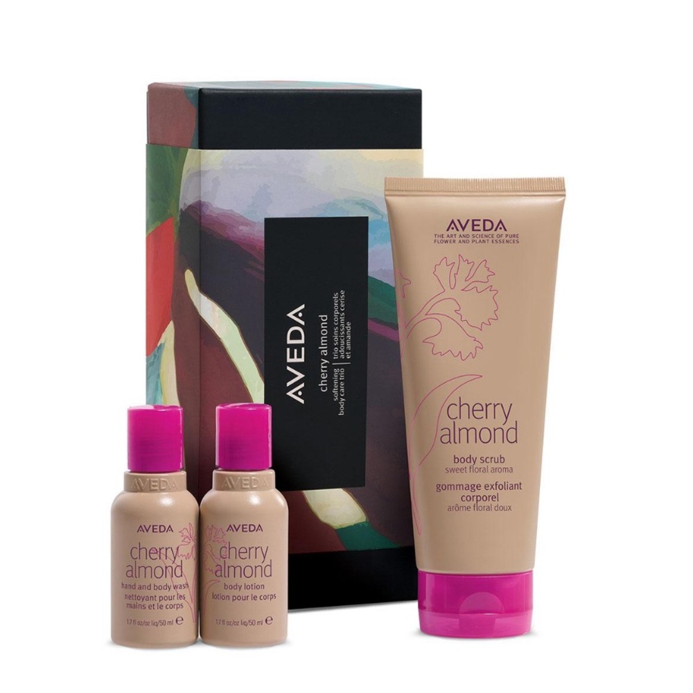 NEW Aveda x 3.1 Phillip Lim Cherry Almond Softening Body Care Trio